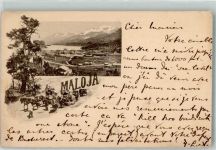 Maloja 1899 Vorläufer Postkutsche