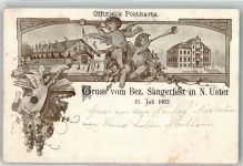 Niederuster 1902 Sängerfest 1902