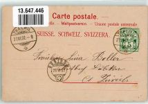 Thalwil 1902 Bahnhof