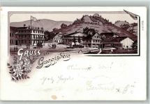 Guggisberg 1898 Lithographie Vorläufer