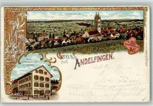 Andelfingen 1904 Haus Meister Hans Zum Lindenthal Lithographie