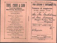 Lugano Alte Kurkarte