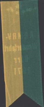Birr AAMRV Wanderfahrt Birr 1971 Ansteckfähnchen