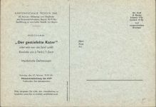 Trogen Einladung zum Schülerabend 1965