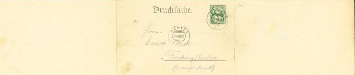Kleine Scheidegg 1901 Rückseite Abrieb