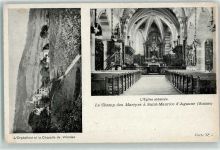 St-Maurice L'Orphelinat et la Chapelle de Veroliez L'Eglise abbatiale Le Champ des Martyrs Abtei