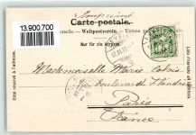 Vouvry 1902 Crue du Rhone La Ligne de Chemin