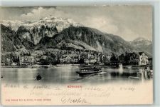 Bönigen b. Interlaken 1903 Dampfer Boot