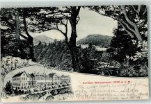 Weissenstein b. Solothurn 1907 Kurhaus