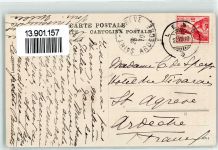 Lens 1910 La Place Kirche