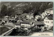 Finhaut Ligne Martigny-Chamonix