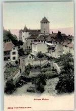 Murten 1903 Schloss