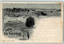 Wald ZH 1907 Gasthaus Alp Scheidegg