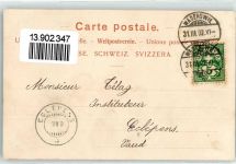 Wädenswil 1902 vom Schloss aus