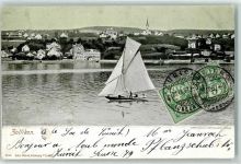 Zollikon 1907 Segelboot