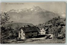 Huémoz 1912 Dent du Midi