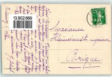 Huémoz 1912 Dent du Midi
