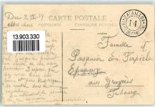 1914 Occupation des Frontieres Grenzbesetzung 1914 Uniform Gewehr sign. A. Schwaz