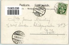 Brünig 1913 Brünigbahn Ort handschriftlich