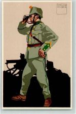 Felduniforn Neue Ordonnanz 11. Infanterie Mitrailleur Korporal sign. Emil Huber Ort lt. Verlag