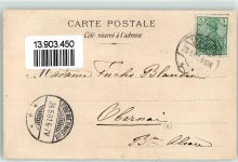 Paris 1901 La Scierie au Village Suisse Exposition Weltausstellung 1900