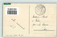 Brig 1910 l`Express du Simplon Eisenbahn Bahnhof bei Nacht