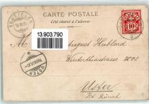 Paris 1901 les Etables Village Suisse Weltausstellung
