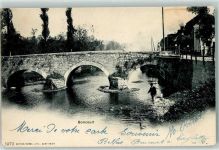 Boncourt 1903 Bahnlinie Eisenbahn
