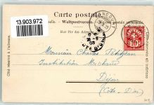 Boncourt 1903 Bahnlinie Eisenbahn