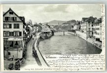 Ennetbaden 1906 Limmatufer