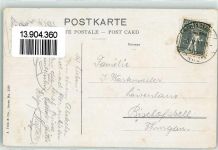 Seengen 1913 Hirsch Kurort Eichenberg