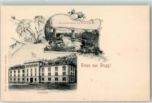 Brugg AG Eisenbahnbrücke der Bötzbergbahn Kaserne