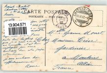 Château-d´Oex 1907 Pension Riant Chalet