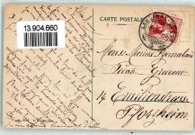 Bex 1910 Augeindaz Schwein