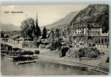 Alpnachstad Bahnhof Eisenbahn Hotel Pilatus Pilatus-Bahn
