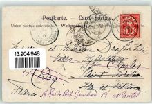 Leissigen 1901 am Thunersee sign. CBH
