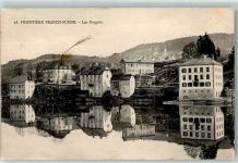 Les Brenets 1905 Les Pargots Ort lt. Stempel
