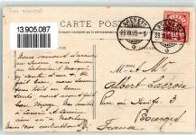 Les Brenets 1905 Les Pargots Ort lt. Stempel