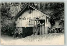Boncourt 1904 Grottes de Milandre Eingang