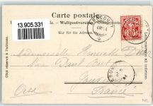 Boncourt 1904 Grottes de Milandre Eingang