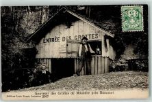 Boncourt 1909 Grottes de Milandre Eingang