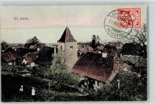 St-Aubin NE 1907 Kirche
