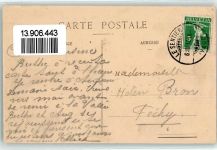 Le Sentier 1912 Vallee de Joux Kirche Uhr