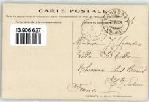 Bouveret 1908 Buffet Gasthaus de la Gare Bahnhof