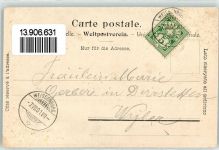 Weissenburg 1901 Ort lt. Stempel