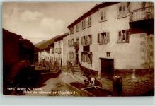 Bourg-St-Pierre Hotel du dejeuner de Napoleon 1er Brunnen Waschfrauen