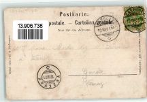 Carouge GE 1901 Ferme du Beulet Ort lt. Stempel