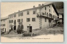 Bourg-St-Pierre Hotel du Dejeuner de Napoleon I. Brunnen