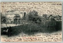 Yverdon-les-Bains 1906 Pension La prairie Tennis Sportplatz