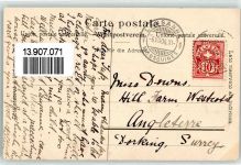 Yverdon-les-Bains 1906 Pension La prairie Tennis Sportplatz